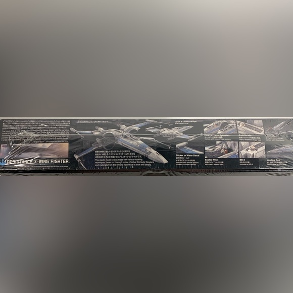 NEW SEALED Bandai Hobby Star Wars 1/72 X-Wing Fighter Building Kit 8" - Picture 4 of 9